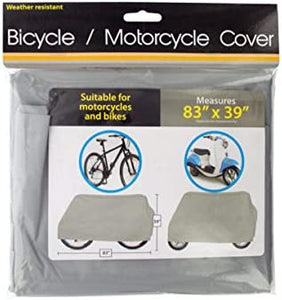 Weather Resistant Bicycle & Motorcycle Cover - Pack of 20