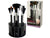 Cosmetic Brush Set with Stand, Case of 16