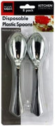 Disposable plastic spoons-Package Quantity,48