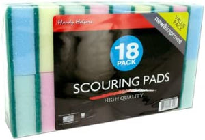 Handy Helpers Scouring Sponge Pads Set - Pack of 24