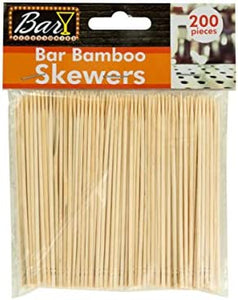 bulk buys Bar Bamboo Skewers - Pack of 40