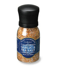Olde Thompson Adjustable Grinder, California Garlic & Sea Salt 8.8 oz (Pack of 1)