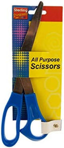 Sterling 8&quot; Blue All Purpose Scissors (Set of 48)