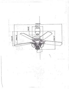 Hardware House 41-5901 Ceiling Fan with Lights