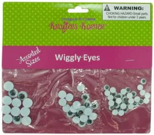 Craft wiggle eyes-Package Quantity,36