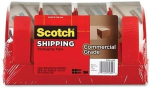 Scotch Packaging Tape with Reusable Dispenser (37504RD)