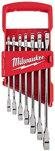 Milwaukee 48-22-9406 7pc Ratcheting Combination Wrench Set - Sae