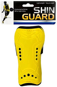 Bulk Buys Protective Contoured Shin Guards - Pack of 16