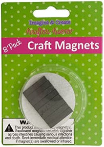 24 Packs of Assorted craft magnets