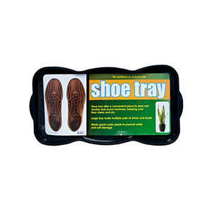 Textured Shoe & Boot Storage Tray - Pack of 8