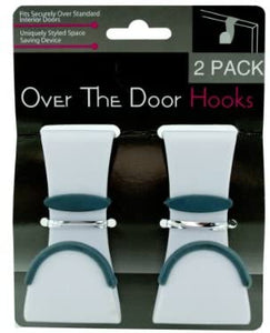 2 pack over the door hooks - Case of 24