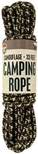 Bulk Buys Camouflage Camping Rope - Pack of 16