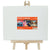 Bulk Buys Small Artist Canvas with Wooden Easel Set - Pack of 16