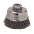 Weiler Vortec Pro Crimped Wire Cup Brush with 5/8"-11" Threaded Arbor