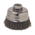 Weiler Vortec Pro Crimped Wire Cup Brush with 1/2