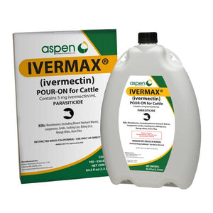 Aspen 250mL Ivermax (invermectin) Pour On Parasite Control
