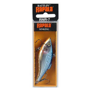 Rapala 2-3/4" Silver Blue Rattl'n Rap Fish Lure