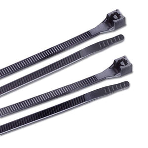 Calterm Assorted Black Cable Ties
