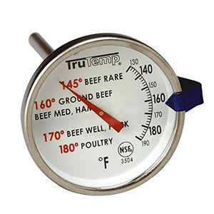 Taylor Instruments TruTemp Meat Dial Thermometer - 6 per case.
