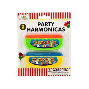 Bulk Buys Party Harmonicas Set - Pack of 48