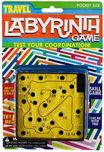 bulk buys Travel Labyrinth Game - Pack of 48