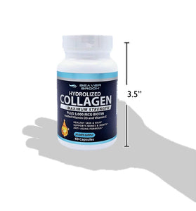 Beaver Brook Collagen Anti-Aging Formula Capsules Collagen 900mg + 5000 mcg Biotin