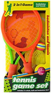 2 in 1 Badminton and Tennis Game Set - Pack of 12