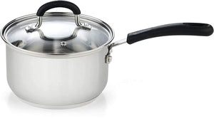 Cook N Home Steel Stainless Saucepan