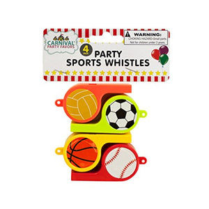 Party Sports Whistles - Pack of 96