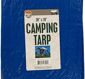 Bulk Buys Multi-Purpose Camping Tarp - Pack of 48