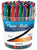 Paper Mate Flair Felt Tip Marker Pen, Assorted Ink, Medium, 48 Pens/Set (PAP4651) by Paper Mate