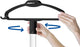 SALAV GS65-BJ 1500W Professional Extra Wide Bar Garment Steamer with 360 Swivel Hanger, 4 Steam Settings and Storage Pocket, Black
