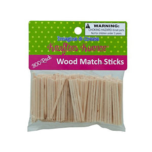 Wood Craft Matchsticks-Package Quantity,50