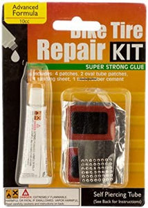 bulk buys Bicycle Tire Repair Kit - Pack of 96