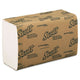 KIMBERLYCLARK 1700 SCOTT 1 Fold Paper Towels, 9 3/10 x 10 1/2, White, 250/Pack, 16 Packs/Carton