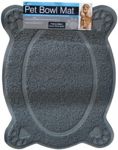Four Paw Pet Bowl Mat - Pack of 6 ( assorted colors )