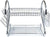 Better Chef 16-inch Chrome Dish Rack with Utensil Holder, Cup Rack and Tray