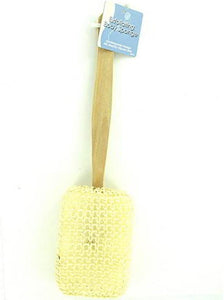 Bath and Body Exfoliating Back Washer with Wooden Handle - Pack of 24