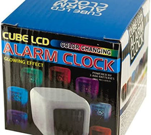 LED Color Changing Digital Alarm Clock - Pack of 10