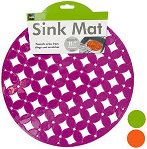 Decorative Round Sink Mat - Pack of 48