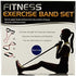 Bulk Buys Fitness Exercise Band Set with Storage Bag - Pack of 2