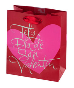 Feliz Dia De San Valentin Gift Bag - Pack of 36