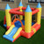 Costway Fire-resistant, Heavy-duty, Inflatable Water Slide Mighty Bounce House Jumper Castle Moonwalk Without Blower