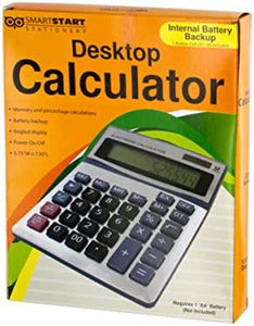 bulk buys Large Display Desktop Calculator - Pack of 12