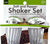 Crystal Look Salt & Pepper Shaker Set - Pack of 36