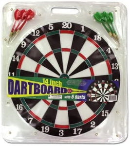 bulk buys Dartboard with 6 Darts, Case of 16