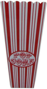 Red striped popcorn bucket - Pack of 20