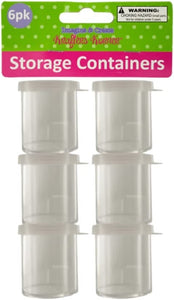 Bulk Buys Home Kitchen Mini Storage Containers - Pack of 24
