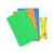 Bulk Buys 3 Pack foam craft sheets (assorted colors) Case Of 24