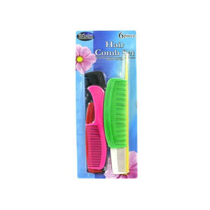 Hair Comb Set - Case of 24